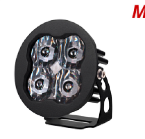 Противотуманная круглая LED-фара SS3 Pod Max SAE